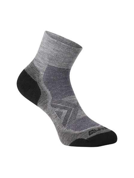 ALPINE PRO Antibakteriális zokni merino gyapjúból ALPINE PRO DERERE gray