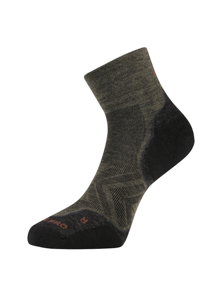 ALPINE PRO Antibakteriális zokni merino gyapjúból ALPINE PRO DERERE stone gray