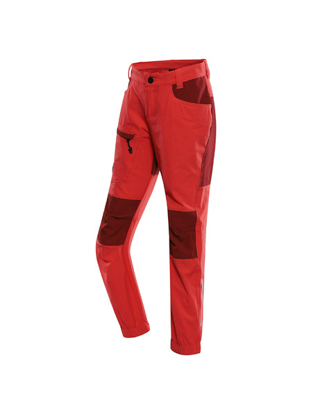 ALPINE PRO Gyerek softshell nadrág ALPINE PRO AKANO cayenne