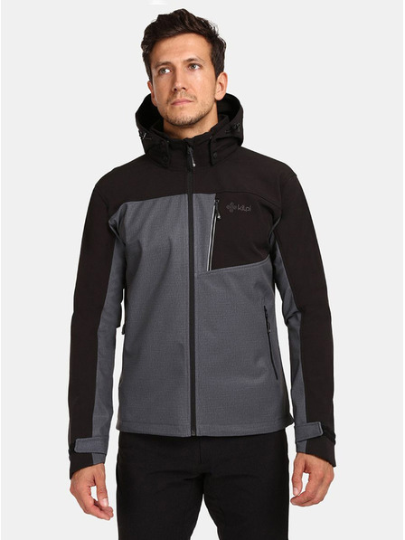Kilpi Sötétszürke férfi softshell dzseki Kilpi RAVIO-M