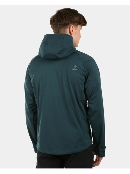 Kilpi Férfi softshell kabát Kilpi BELTRA-M Sötétzöld