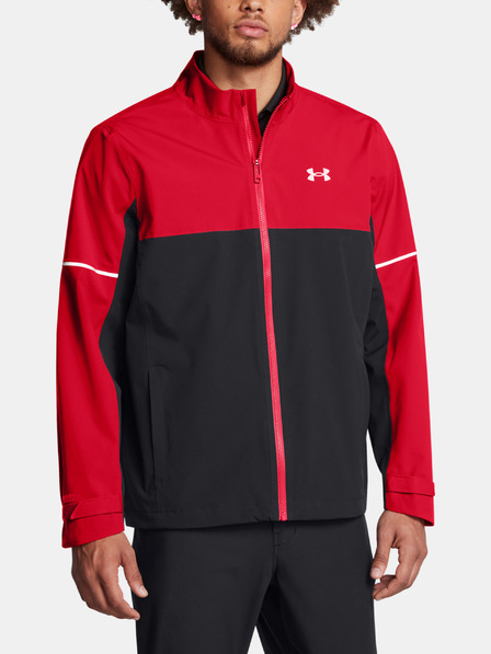 Under Armour Férfi dzseki Under Armour DRIVE RAIN JACKET-RED
