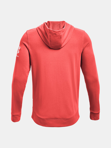 Under Armour Pulóver Under Armour UA RIVAL TERRY FZ HD - piros