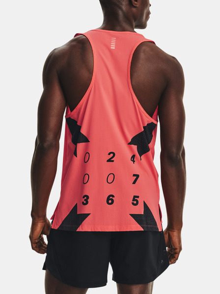 Under Armour Trikó Under Armour Run Anywhere Singlet - Piros