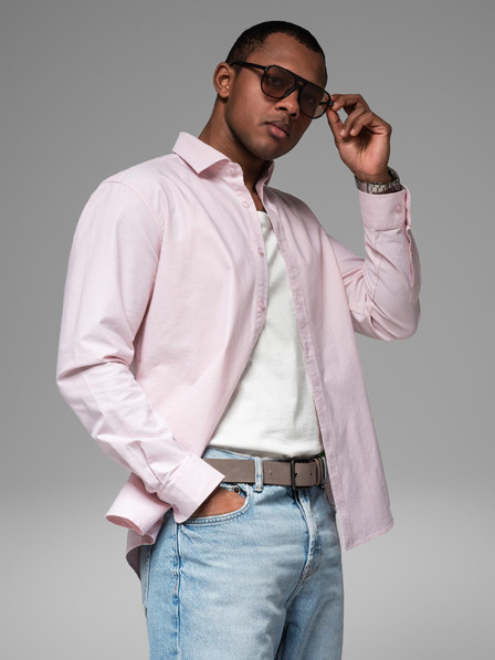 Ombre Clothing Férfi pamut oxford ing pasztell színekben Ombre Clothing