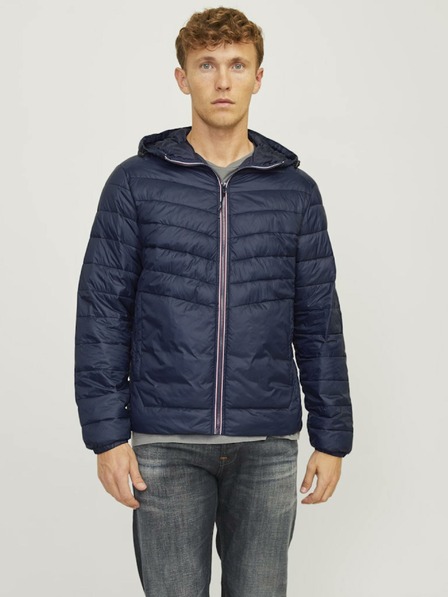 Jack & Jones Jack & Jones Férfi sötétkék steppelt kabát