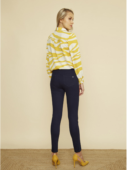ZOOT.lab Sötétkék női skinny fit nadrág ZOOT.lab Anna 2