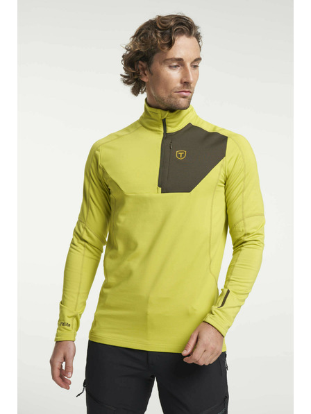 Tenson Férfi Tenson Txlite Halfzip funkcionális melegítőfelső M Sárga