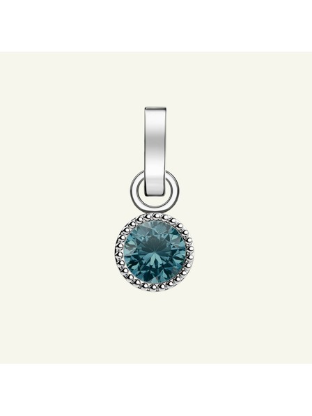 Rosefield Rosefield ezüst színű medál Birthstone December szín